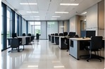 Commercial office janitorial service